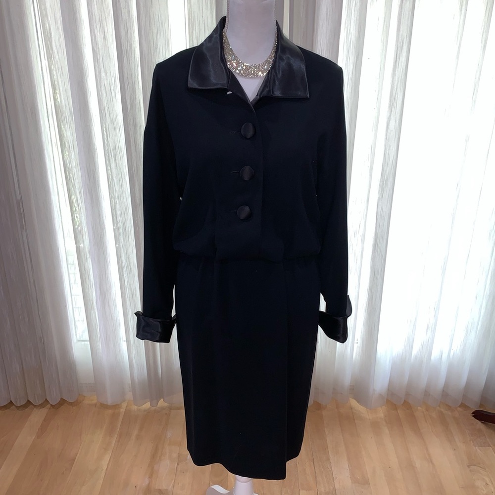 Morton Myles Tuxedo Cocktail Dress